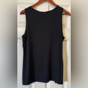Willi Smith Black Tank Top Size Large